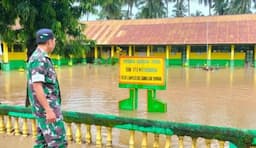 Sempat Melanda 5 Kecamatan, BNPB Pastikan Banjir Kabupaten Soppeng Sulsel Surut