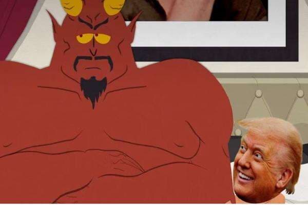Serial South Park Tampilkan Animasi Trump Tanpa Busana Memohon Berhubungan Seks dengan Setan Serial South Park Tampilkan Animasi Trump Tanpa Busana Memohon Berhubungan Seks dengan Setan