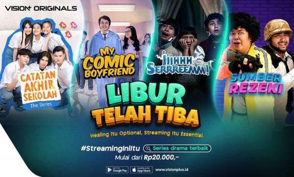 6 Series VISION+ Bulan Juli, Streaming Seru di Momen Liburan 6 Series VISION+ Bulan Juli, Streaming Seru di Momen Liburan