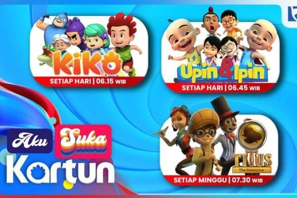 Serunya Pagi Hari Ditemani Kartun Terfavorit Kiko, Upin & Ipin dan Detektif Titus hanya di RCTI! Serunya Pagi Hari Ditemani Kartun Terfavorit Kiko, Upin & Ipin dan Detektif Titus hanya di RCTI!
