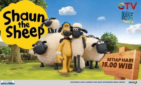GTV Temani Sore dengan Aksi Shaun si Domba Lucu yang Usil GTV Temani Sore dengan Aksi Shaun si Domba Lucu yang Usil
