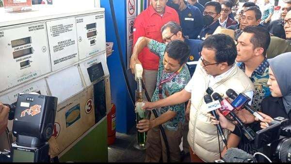 Isu Pertamax Oplosan Mencuat, Komisi XII DPR Sidak SPBU Pertamina Isu Pertamax Oplosan Mencuat, Komisi XII DPR Sidak SPBU Pertamina