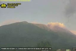 Soal Peringatan Erupsi Besar Gunung Gamalama, PVMBG: Hoaks!