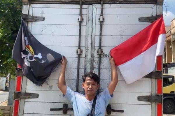 Cerita Sopir Truk di Bekasi Pasang Bendera One Piece, Ngaku Tetap Cinta NKRI Cerita Sopir Truk di Bekasi Pasang Bendera One Piece, Ngaku Tetap Cinta NKRI