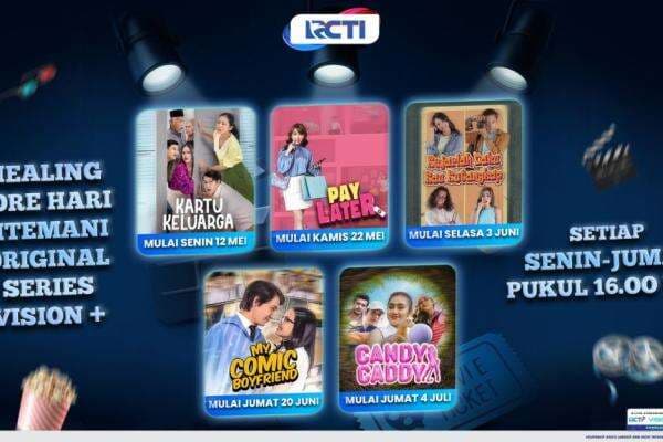 Sore Penuh Cerita: Deretan Original Series Vision+ Tayang di RCTI Mulai 12 Mei! Sore Penuh Cerita: Deretan Original Series Vision+ Tayang di RCTI Mulai 12 Mei!