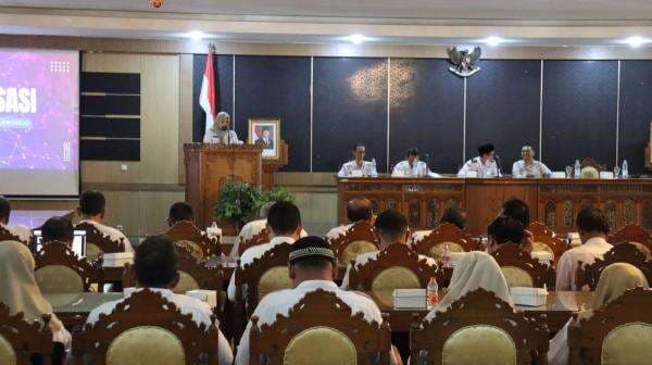 Polri Sosialisasi Antikorupsi ke Pemkab Purworejo Polri Sosialisasi Antikorupsi ke Pemkab Purworejo