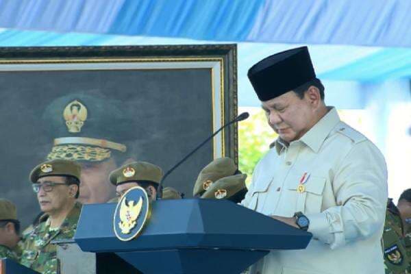 Suara Prabowo Bergetar saat Pimpin Mengheningkan Cipta di Pusdiklatpassus Kopassus Batujajar Suara Prabowo Bergetar saat Pimpin Mengheningkan Cipta di Pusdiklatpassus Kopassus Batujajar