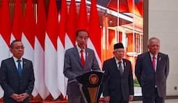 Suara PSI Melonjak, Jokowi: Itu Urusan Partai Tanyakan ke Partai