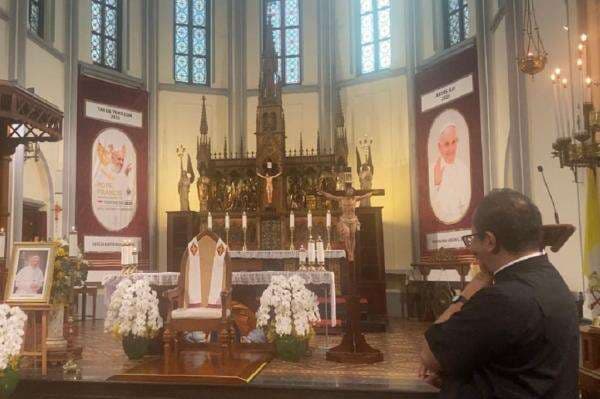 Gereja Katedral Jakarta Gelar Misa Requiem Paus Fransiskus 24 April, Sediakan 2.500 Kursi Gereja Katedral Jakarta Gelar Misa Requiem Paus Fransiskus 24 April, Sediakan 2.500 Kursi