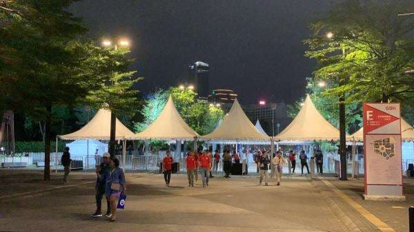 Jelang Timnas Indonesia U-23 vs Brunei U-23 di Piala AFF U-23 2025, SUGBK Sepi Jelang Timnas Indonesia U-23 vs Brunei U-23 di Piala AFF U-23 2025, SUGBK Sepi