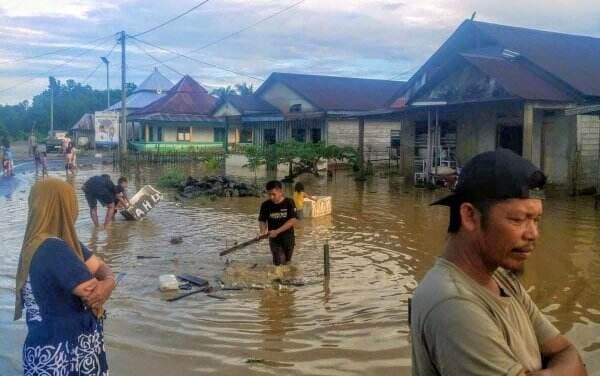 Sungai Meluap, Puluhan Rumah di Kolaka Utara Terendam Banjir   