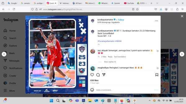 Surabaya Samator Rebut Posisi 3 Proliga 2025 Surabaya Samator Rebut Posisi 3 Proliga 2025