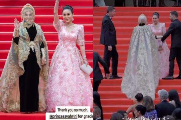 Syahrini Tampil Megah di Hari Kedua Festival Film Cannes 2025, Gaun Emas Hitam Curi Perhatian Syahrini Tampil Megah di Hari Kedua Festival Film Cannes 2025, Gaun Emas Hitam Curi Perhatian
