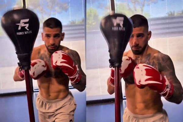 Tatapan Tajam dan Kekuatan Otot Mengerikan Ilia Topuria Jelang Lawan Charles Oliveira Tatapan Tajam dan Kekuatan Otot Mengerikan Ilia Topuria Jelang Lawan Charles Oliveira