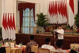 Tausiah Wapres di Depan Jokowi dan Prabowo Singgung Pemilu
