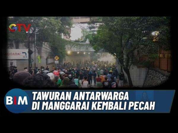 Tawuran Warga di Terowongan Manggarai Kembali Pecah Tawuran Warga di Terowongan Manggarai Kembali Pecah