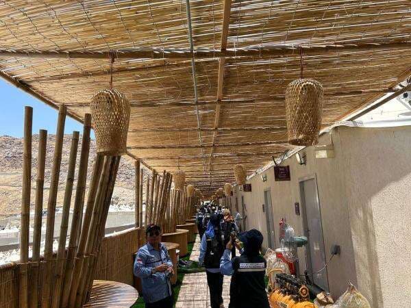 Tenda Jamaah Haji di Mina Bernuansa Segar ala Indonesia, Ini Penyebabnya! Tenda Jamaah Haji di Mina Bernuansa Segar ala Indonesia, Ini Penyebabnya!