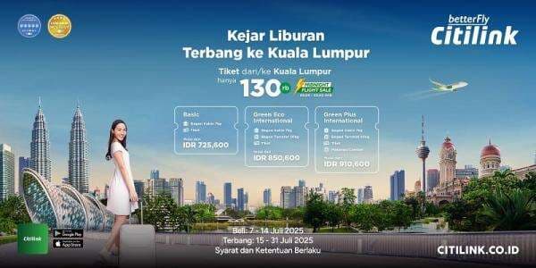 Serunya Wisata Kuala Lumpur Cuma Rp130 Ribuan, Yuk Ajak Bestie! Serunya Wisata Kuala Lumpur Cuma Rp130 Ribuan, Yuk Ajak Bestie!