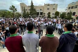 Terinspirasi di AS, Demo Pro-Palestina Menyebar di Kampus-kampus Yordania
