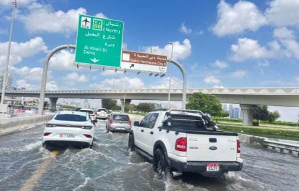 Ternyata Ini Penyebab Banjir di Dubai, Mobil hingga Bandara Terendam! Kota Mewah Terkepung Air