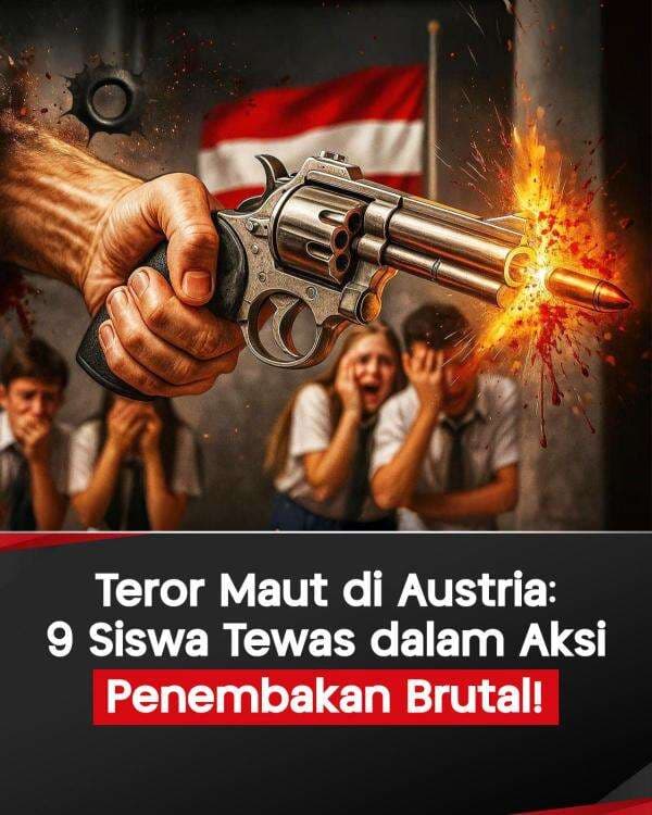 Teror Maut di Austria: 9 Siswa Tewas dalam Aksi Penembakan Brutal! Teror Maut di Austria: 9 Siswa Tewas dalam Aksi Penembakan Brutal!