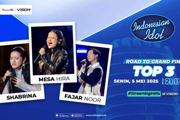 Tiga Kontestan Tersisa Siap Berebut Tiket Grand Final, Streaming di VISION+ Tiga Kontestan Tersisa Siap Berebut Tiket Grand Final, Streaming di VISION+