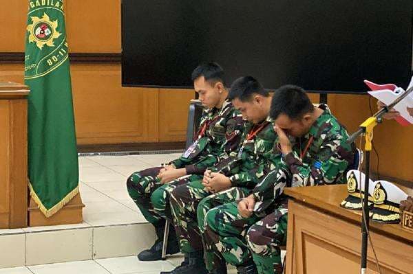 Penembak Bos Rental Minta Tak Dipecat dari TNI AL, Singgung Jerih Payah Jadi Prajurit Penembak Bos Rental Minta Tak Dipecat dari TNI AL, Singgung Jerih Payah Jadi Prajurit