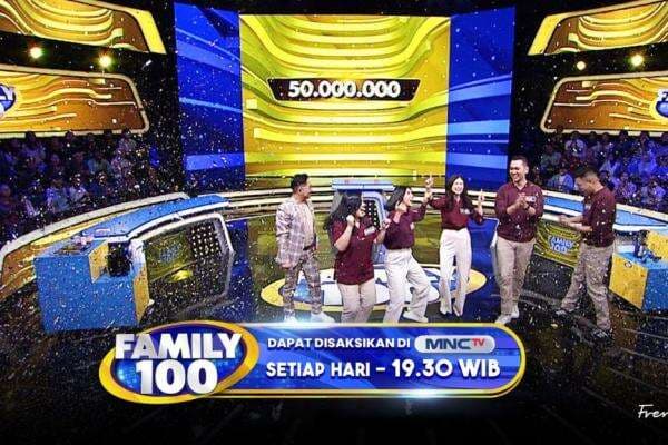 Tim Beautifities Menjadi Jutawan Baru di Family 100 MNCTV, Bawa Pulang Total Hadiah 62 Juta Rupiah Tim Beautifities Menjadi Jutawan Baru di Family 100 MNCTV, Bawa Pulang Total Hadiah 62 Juta Rupiah