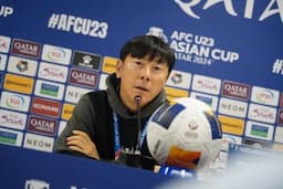 Timnas Indonesia U-23 Jumpa Korea Selatan U-23, Shin Tae-yong: Bagi Saya Ini Laga yang Sulit