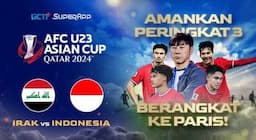 Timnas Indonesia U-23 Siap Lawan Irak untuk Rebut Peringkat Ketiga AFC Asian Cup Qatar 2024, Tonton di RCTI+