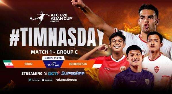 Cara Nonton Live Streaming Timnas Indonesia U-20 Vs Iran di Piala Asia U-20 2025, Gampang Banget! Cara Nonton Live Streaming Timnas Indonesia U-20 Vs Iran di Piala Asia U-20 2025, Gampang Banget!