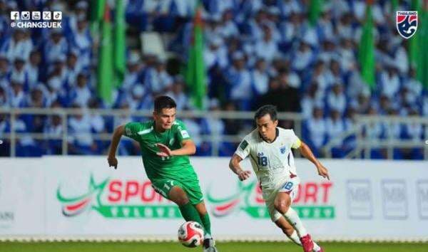 Hasil Turkmenistan vs Thailand di Kualifikasi Piala Asia 2027: Skuad Gajah Perang Tumbang 1-3 Hasil Turkmenistan vs Thailand di Kualifikasi Piala Asia 2027: Skuad Gajah Perang Tumbang 1-3