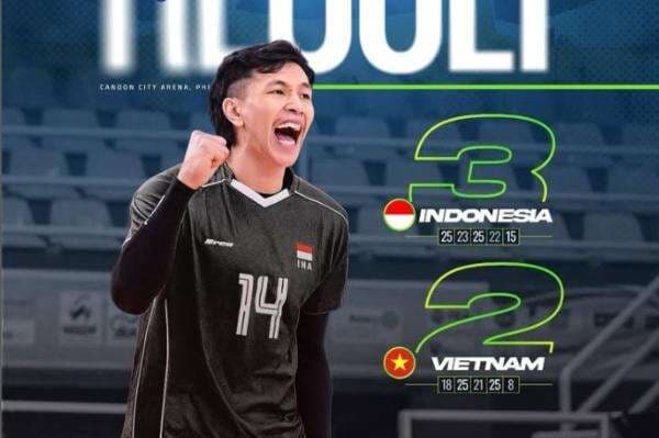 2 Syarat Timnas Voli Putra Indonesia Juara SEA V League 2025 Setelah Menang atas Vietnam 2 Syarat Timnas Voli Putra Indonesia Juara SEA V League 2025 Setelah Menang atas Vietnam
