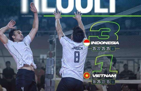 Hasil Timnas Voli Putra Indonesia vs Vietnam di Leg II SEA V League 2025: Garuda Menang 3-1! Hasil Timnas Voli Putra Indonesia vs Vietnam di Leg II SEA V League 2025: Garuda Menang 3-1!