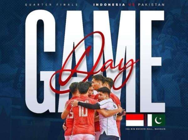 Jadwal Siaran Langsung Timnas Voli Putra Indonesia vs Pakistan di AVC Nations Cup 2025: Rivan Nurmulki Cs Siap Menggila? Jadwal Siaran Langsung Timnas Voli Putra Indonesia vs Pakistan di AVC Nations Cup 2025: Rivan Nurmulki Cs Siap Menggila?