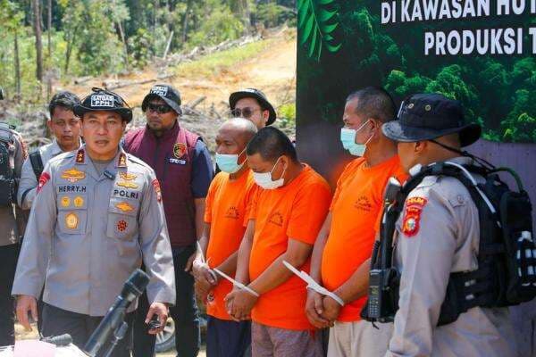 Tindak Tegas Perusakan Hutan, Polda Riau Tegaskan Komitmen Green Policing Tindak Tegas Perusakan Hutan, Polda Riau Tegaskan Komitmen Green Policing