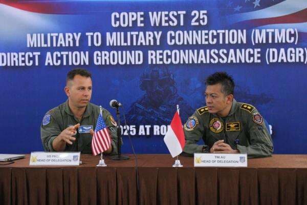 TNI AU-United States Air Force Matangkan Rencana Latihan Gabungan Cope West 2025 TNI AU-United States Air Force Matangkan Rencana Latihan Gabungan Cope West 2025