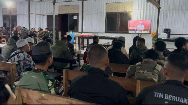 Perkuat Sinergitas Apkam Puncak Jaya, Satgas Yonif 715/Mtl Ajak Buka Bersama di Bulan Ramadhan Perkuat Sinergitas Apkam Puncak Jaya, Satgas Yonif 715/Mtl Ajak Buka Bersama di Bulan Ramadhan