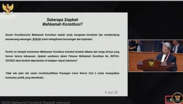 Todung: Pilpres 2024 Hanya Menjadi Teatrikal Belaka Akibat Dugaan Nepotisme Jokowi