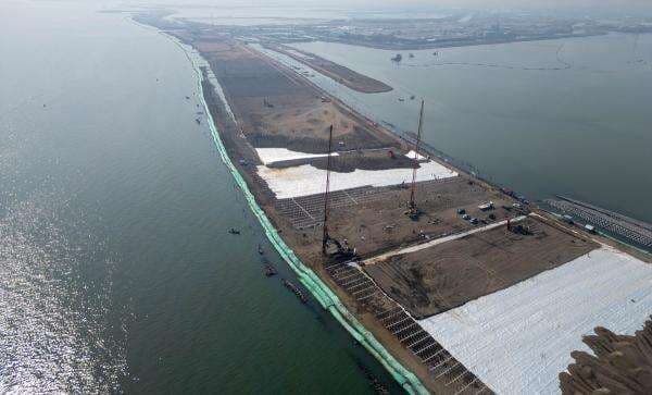 Penampakan Tol Semarang–Demak yang Juga Jadi Tanggul Laut, Ini Progresnya Penampakan Tol Semarang–Demak yang Juga Jadi Tanggul Laut, Ini Progresnya