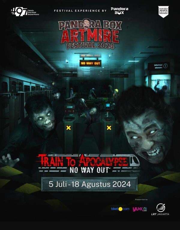 Ada Zombi di LRT Jakarta, Buruan Uji Adrenalinmu Sekarang Juga! Ada Zombi di LRT Jakarta, Buruan Uji Adrenalinmu Sekarang Juga!