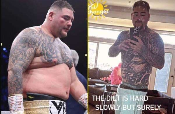 Transformasi Tubuh Andy Ruiz Jr: Sempat Dibully karena Gendut, Kini Punya Perut Rata Transformasi Tubuh Andy Ruiz Jr: Sempat Dibully karena Gendut, Kini Punya Perut Rata