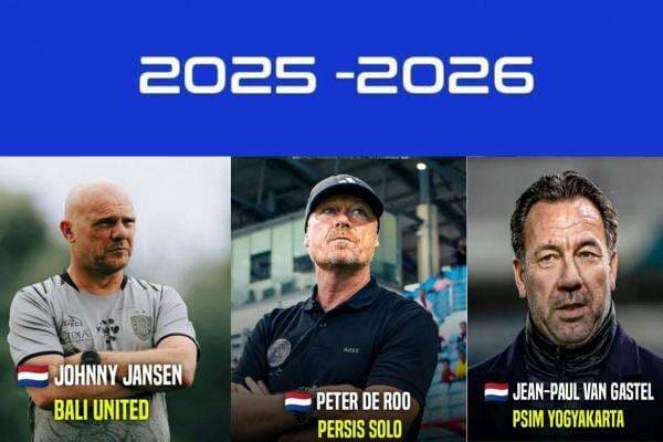 Tren Klub Super League 2025/2026 Datangkan Pelatih Asal Belanda Tren Klub Super League 2025/2026 Datangkan Pelatih Asal Belanda