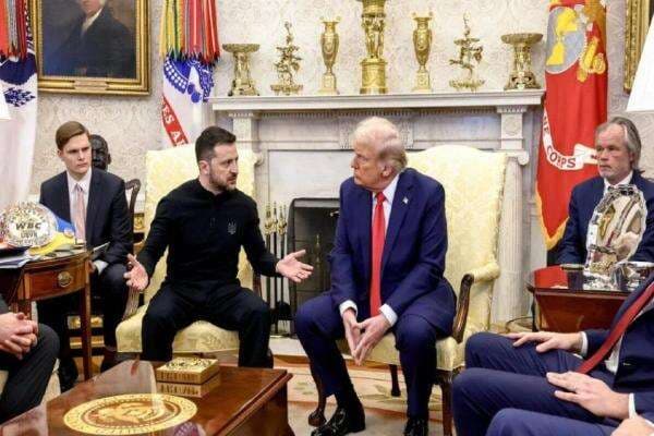 Trump dan Zelensky Dikhawatirkan Berkelahi Lagi di Gedung Putih Trump dan Zelensky Dikhawatirkan Berkelahi Lagi di Gedung Putih