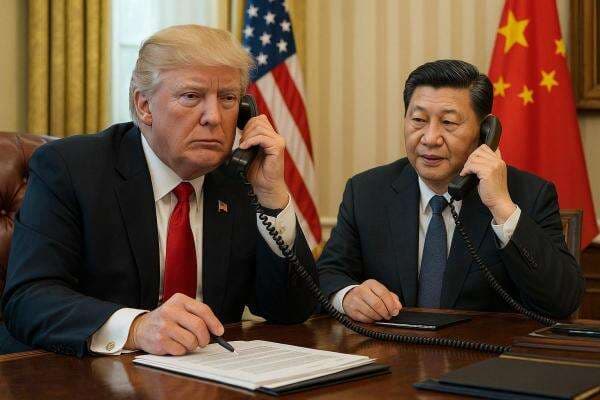 Trump Telepon Xi Jinping Pertama Kali Sejak Perang Tarif, Apa Hasilnya? Trump Telepon Xi Jinping Pertama Kali Sejak Perang Tarif, Apa Hasilnya?