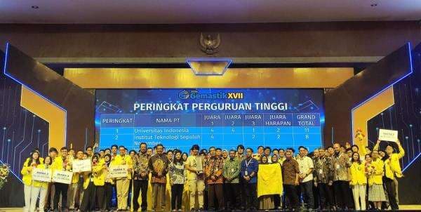 UI Sabet Juara Umum Gemastik 2024 UI Sabet Juara Umum Gemastik 2024