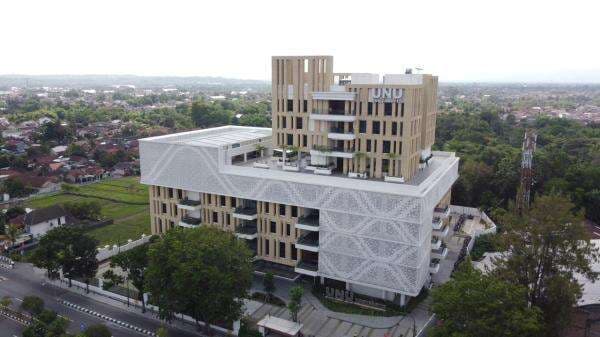 UNU Yogyakarta Bangun Menara Kembar, Begini Penampakannya UNU Yogyakarta Bangun Menara Kembar, Begini Penampakannya