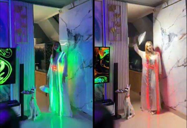 Viral Abaya Glow in The Dark, Baju Lebaran yang Gak Kalah dari Bus Malam Viral Abaya Glow in The Dark, Baju Lebaran yang Gak Kalah dari Bus Malam