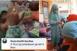 Viral! Bocah 4 Tahun Lamaran di Madura, Netizen Melongo