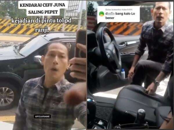Viral Chef Juna Ngamuk di Pintu Tol, Nyaris Diserempet Sopir Truk yang Pakai Earphone Viral Chef Juna Ngamuk di Pintu Tol, Nyaris Diserempet Sopir Truk yang Pakai Earphone